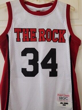 NWT Headgear Classics The Rock 34 Basketball Jersey XS